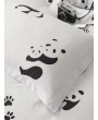 Cute Panda Print Sheet Set