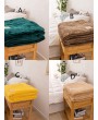 1pc Solid Soft Blanket