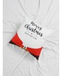 1pc Christmas Letter Graphic Cushion Cover