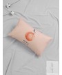 Simple Peach Print Pillowcase