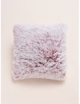 Solid Plush Cushion Cover