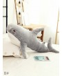 Shark Shaped Decorative Pillow 1pc