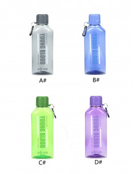1pc Letter Graphic Plastic Water Bottle